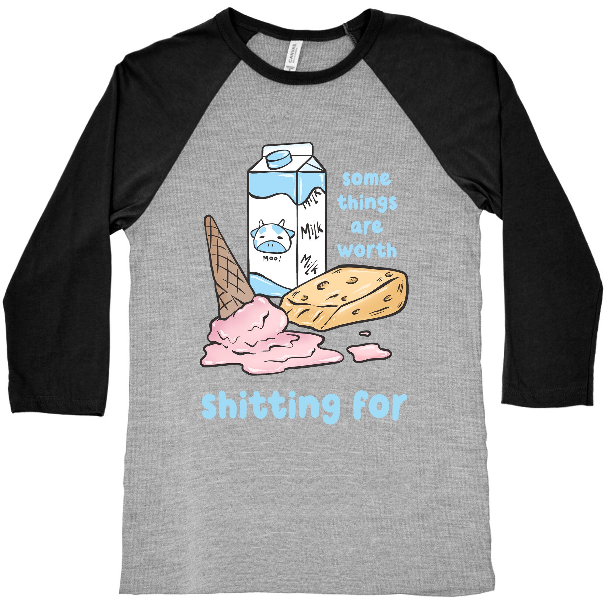 Some Things Are Worth Shitting For Baseball Tee